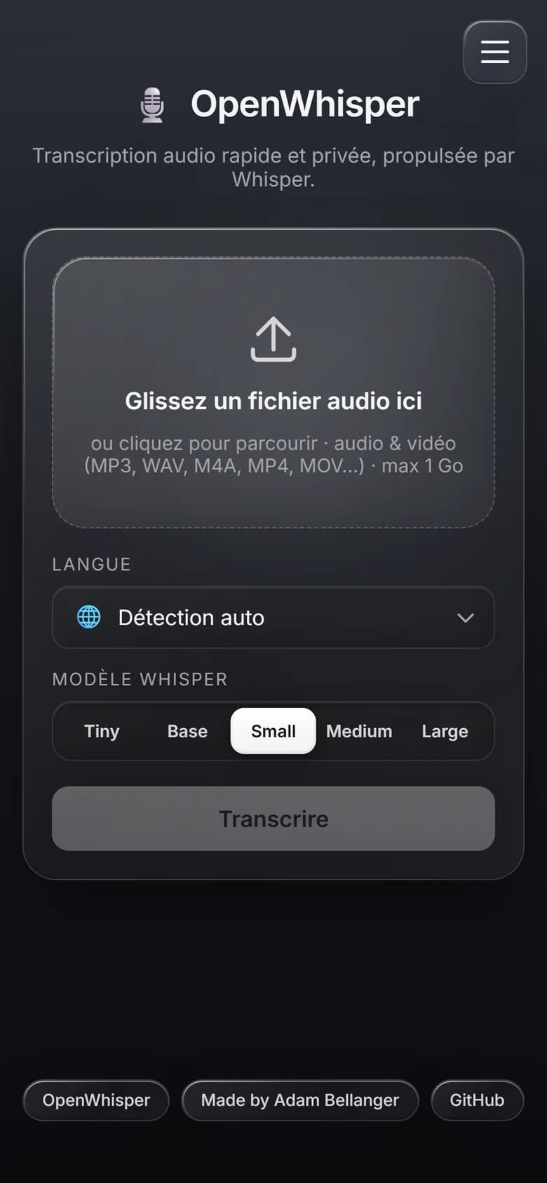 OpenWhisper on mobile