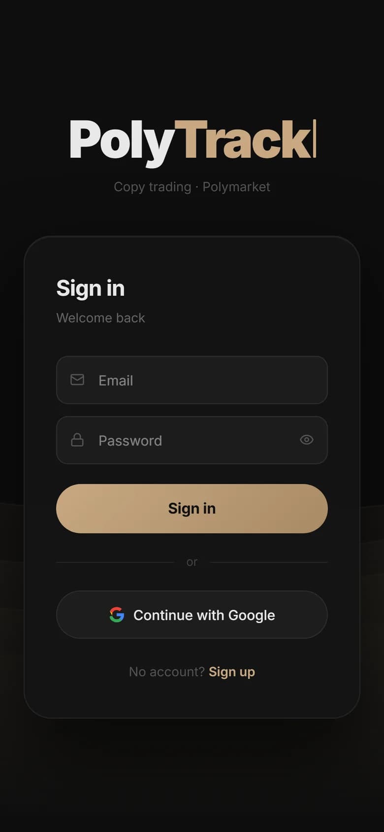 PolyTrack on mobile